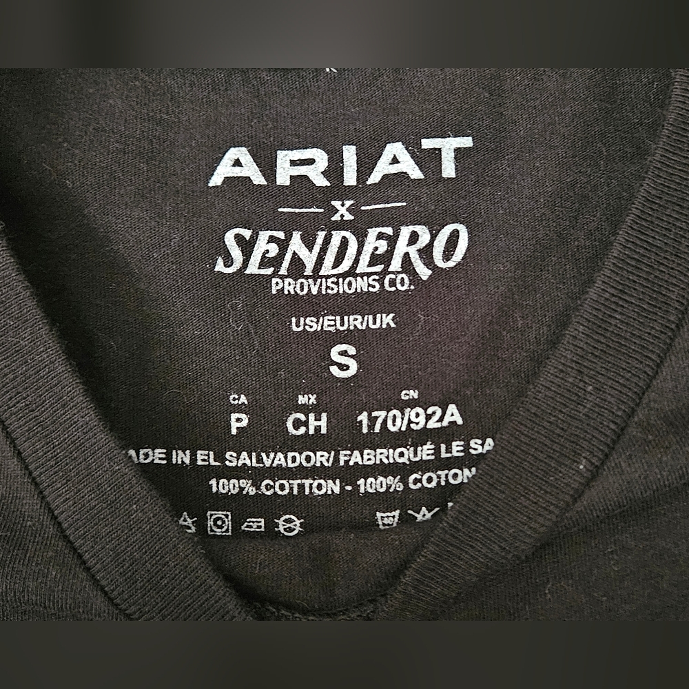 Ariat X Sendero 'Tough Luck There Cowboy' Graphic Tee - Picture 3 of 3